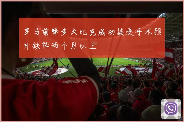 罗马前锋多夫比克成功接受手术预计缺阵两个月以上